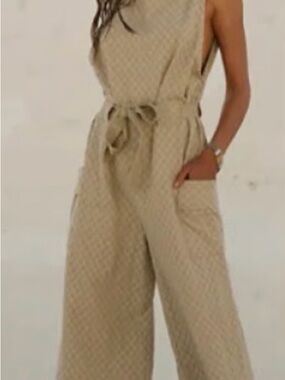 Free People NWOT She’s a Catch Jumpsuit